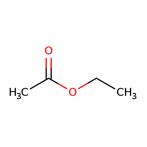 Ethyl Acetate Structural Formula
