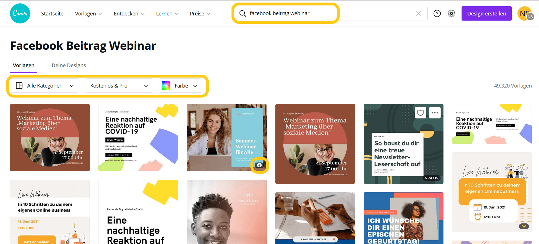 So bedienen Sie Canva, die kostenlose Grafikdesign
