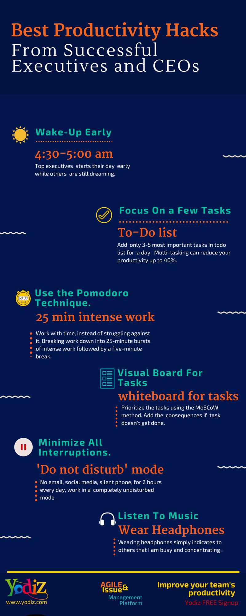 Best Productivity Hacks From Successful Executives and CEOs