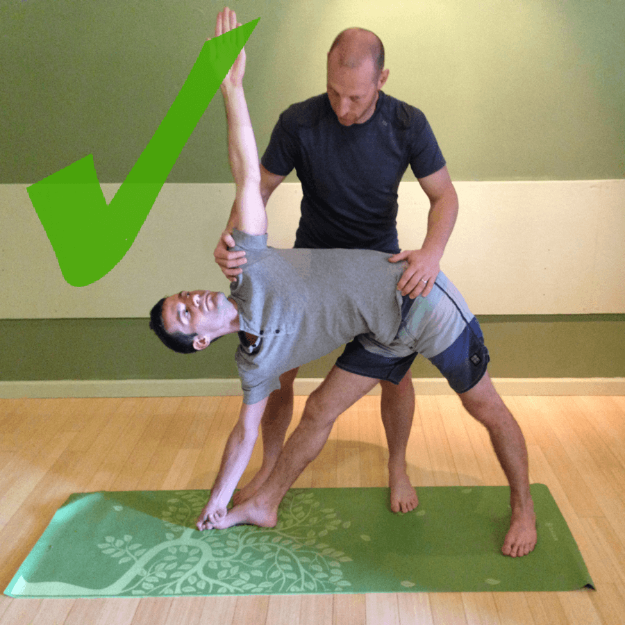 Yoga Adjustments and Good Body Mechanics Yoganatomy
