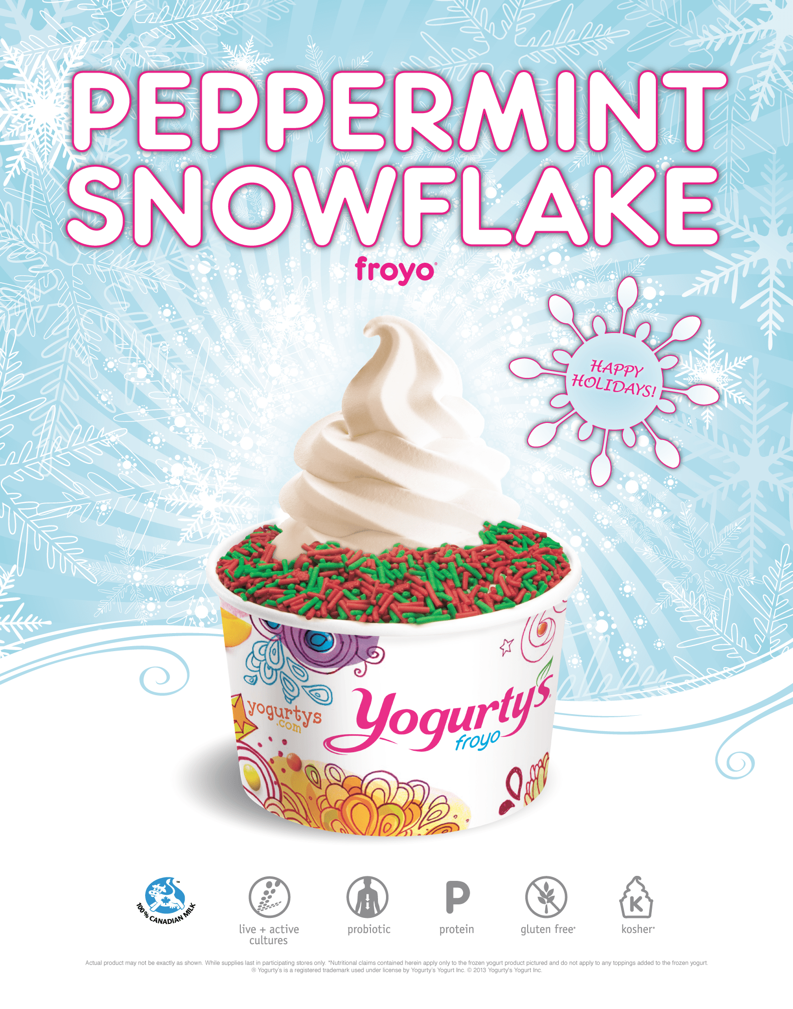 Froyo Frozen Yogurt Nutritional Information Blog Dandk