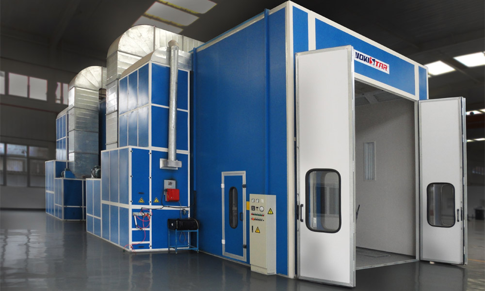 This Truck Spray Booth installed in Chongqing,China.