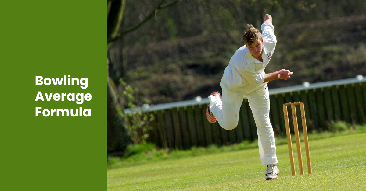 Bowling Average Formula Calculate in 3 easy steps