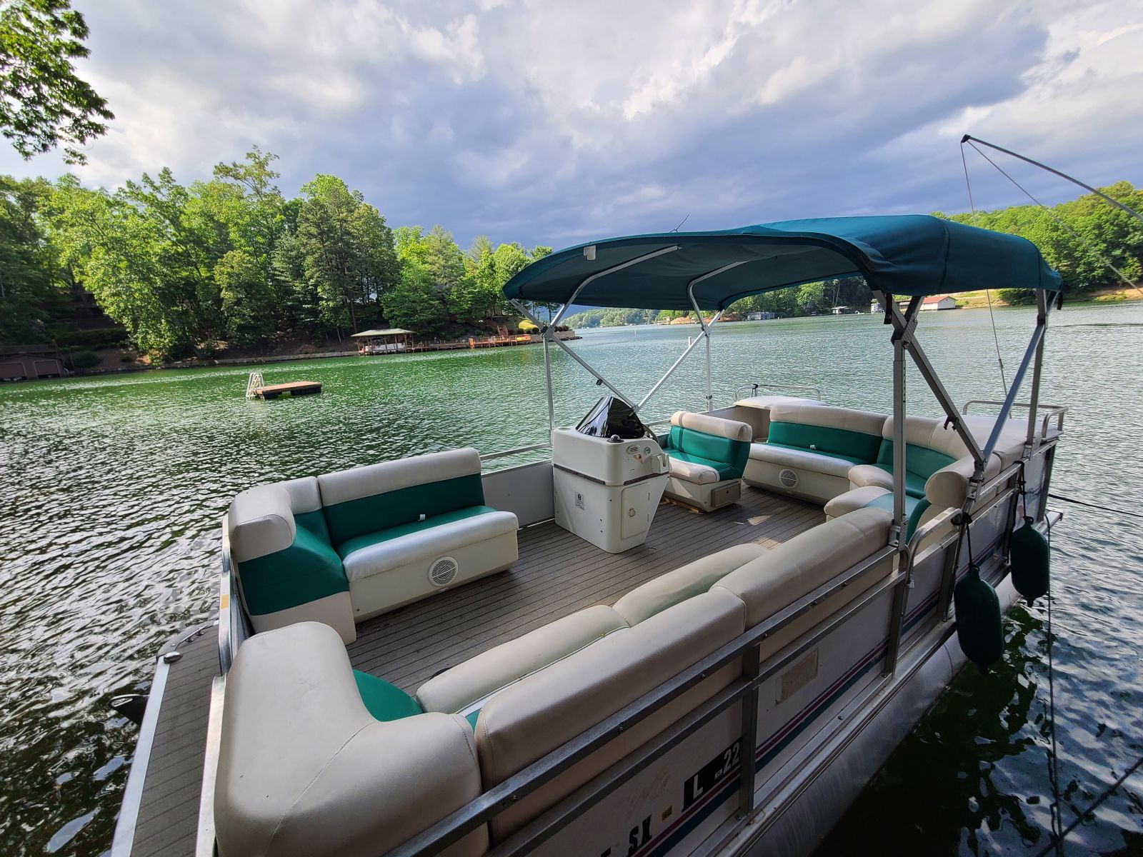 Rent a Pontoon Boat from Yonder on Lake Lure, NC. Yonder Luxury
