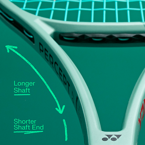 Introducing the all new Percept series tennis racquet from YONEX Max