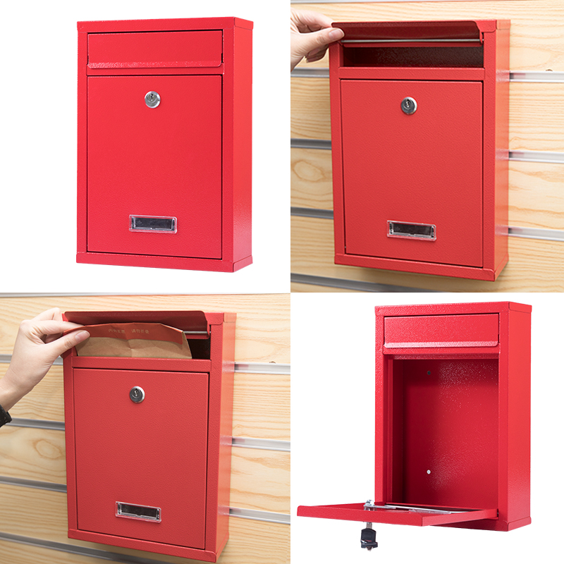 bronze wooden mailboxes post box YOOBOX