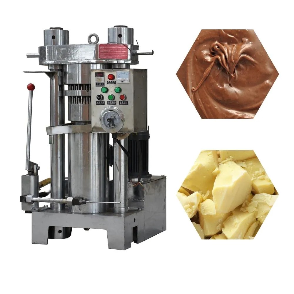 Hydraulic type cocoa Butter press machine industrial use Yoocco