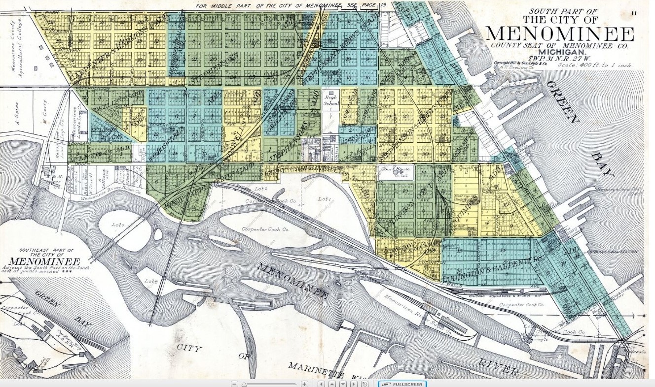 Menominee, Michigan Where the Best of Michigan Begins