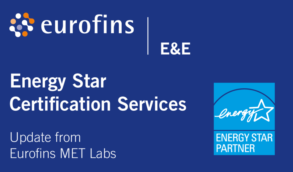 US Energy Star Certification Services Update Eurofins York