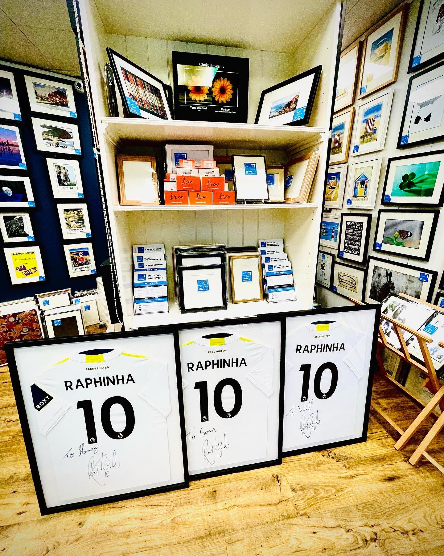 SPORTS SHIRT FRAMING Yorks Framing