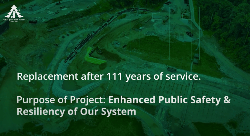 Halfway Point of the Project The York Water Company