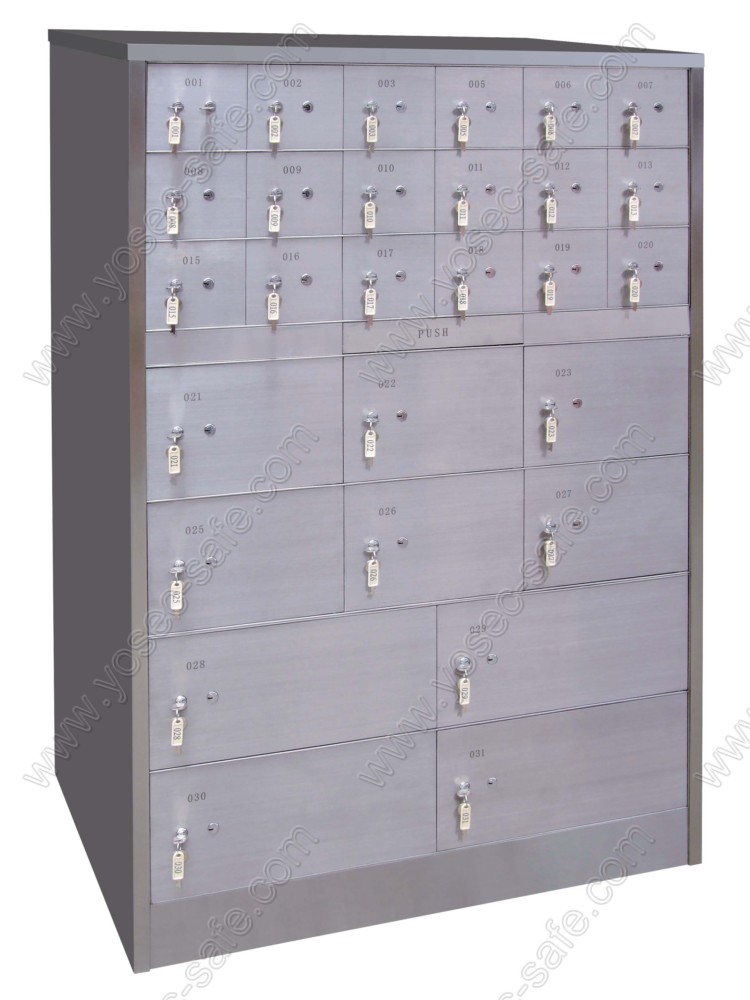 HT28SS Safe Deposit lockersHotel safeNingbo Yosec Industrial Coltd