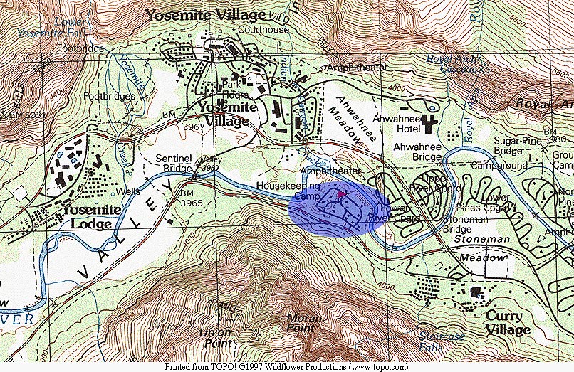 Yosemite Housekeeping Camp Site Map at Catherine Santistevan blog