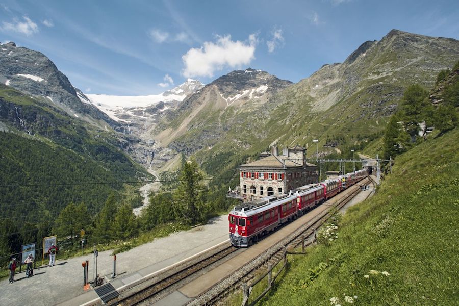 Slow Train To Switzerland: One Tour, Two Trips, 150 Years And A.