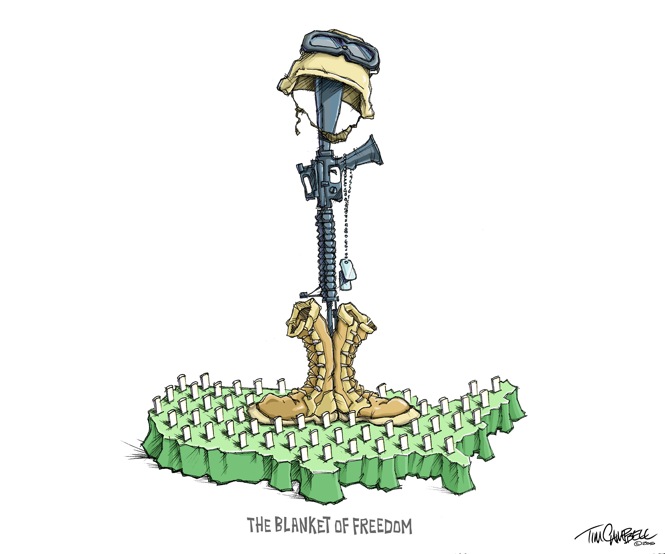 Currentoon Blanket of Freedom • Current Publishing