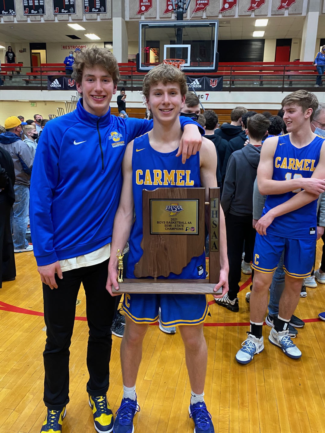 Brothers leave Carmel High School with basketball state titles