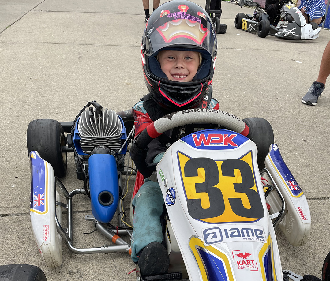 Karting kid Carmel firstgrader off to fast start in racing career • Current Publishing