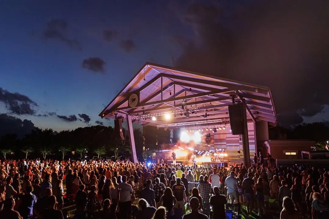 Nickel Plate District Amphitheater concert series set • Current Publishing
