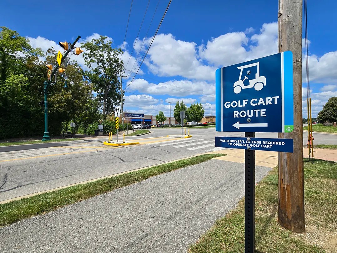 Driving it home Golf cart conversation moves ahead with planned