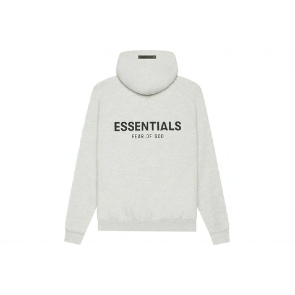 Fear of God Essentials Pullover Hoodie Light Heather Oatmeal By