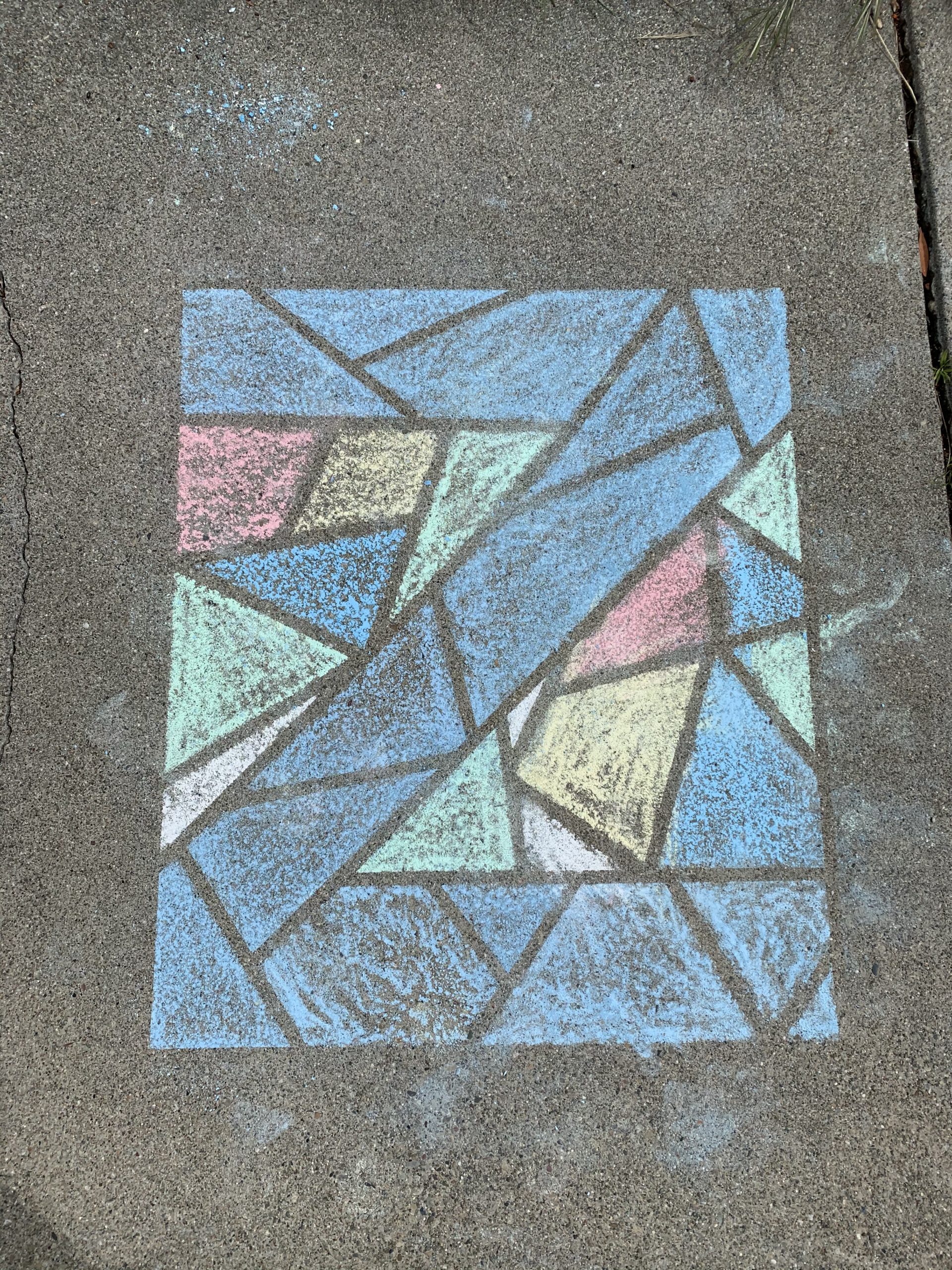 Sidewalk Chalk Designs (K12) [video] YouCubed