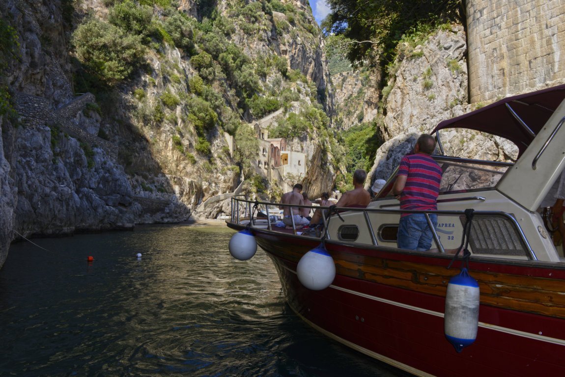Sorrento Coast and Amalfi Coast boat tour from Naples