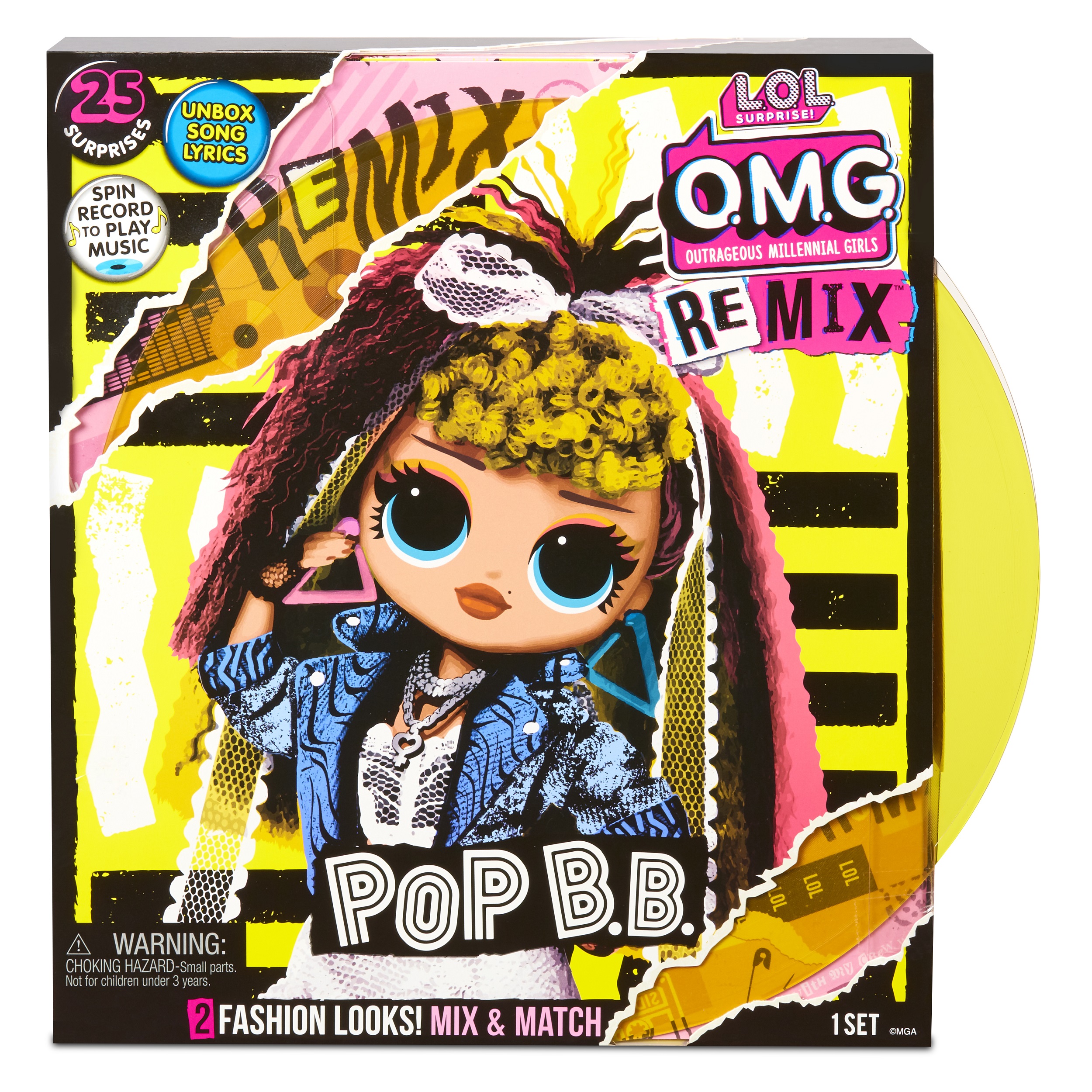 LOL OMG Remix dolls Kitty K, Lonestar, Pop B.B., Honeylicious