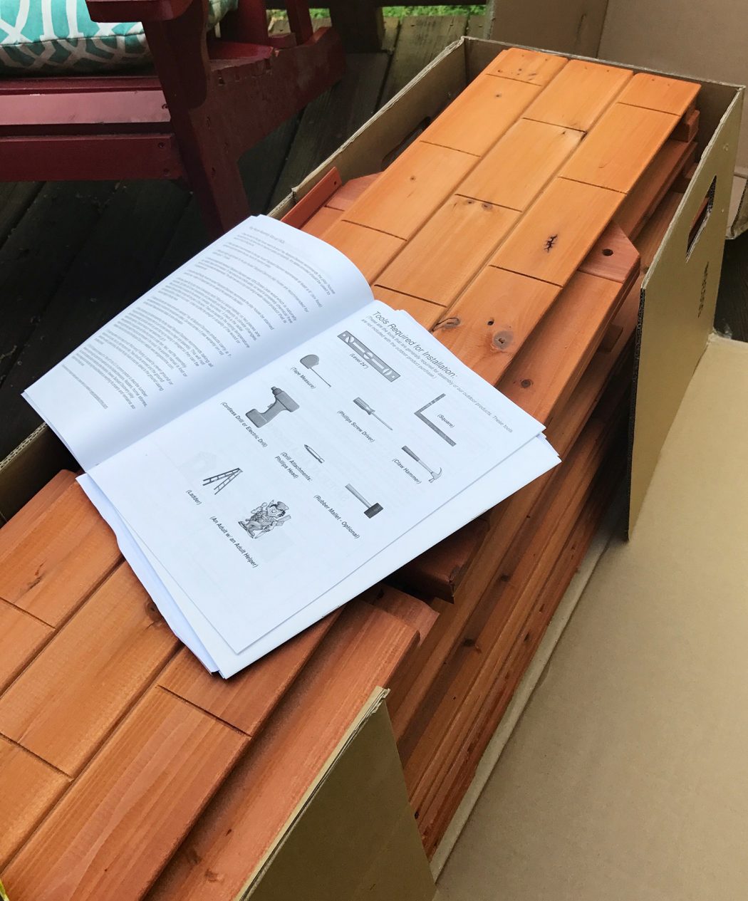 Adding A Little Wooden Playhouse | Young House Love