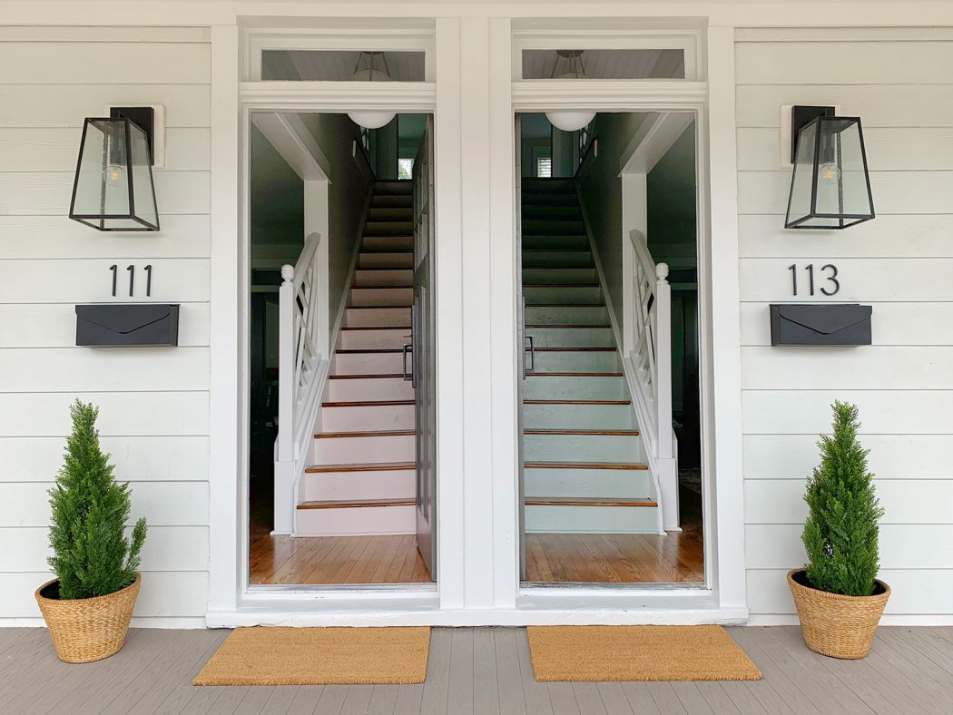 A Front Porch Makeover At The Duplex! Young House Love