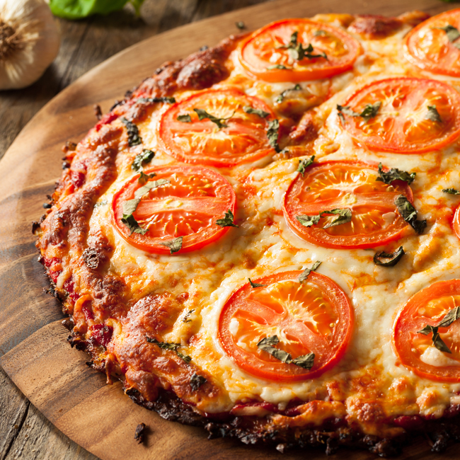 GlutenFree Pizza Cauliflower Pizza Crust Recipe