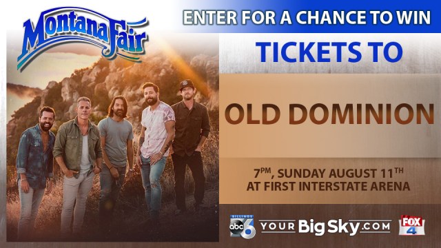 Enter to win a pair of tickets to Old Dominion, Sunday, August 11, 2019