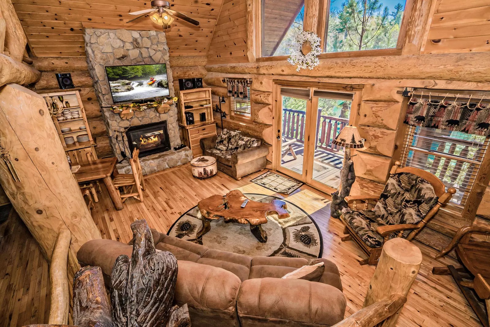 Big Timber 3 Bedroom Gatlinburg Cabin Rental