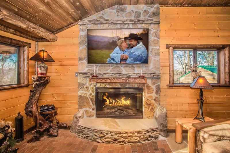 Birds Perch View 2 Bedroom Sevierville Cabin Rental