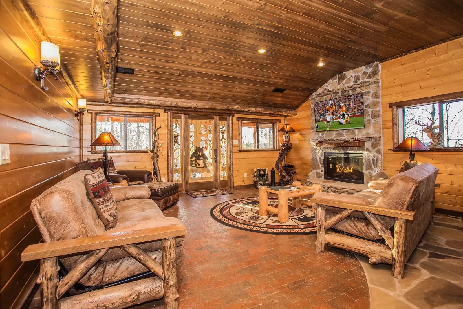 Birds Perch View 2 Bedroom Sevierville Cabin Rental