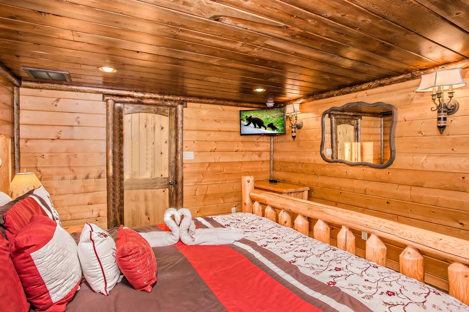 Birds Perch View 2 Bedroom Sevierville Cabin Rental