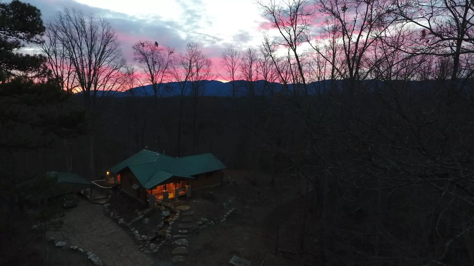 Birds Perch View 2 Bedroom Sevierville Cabin Rental