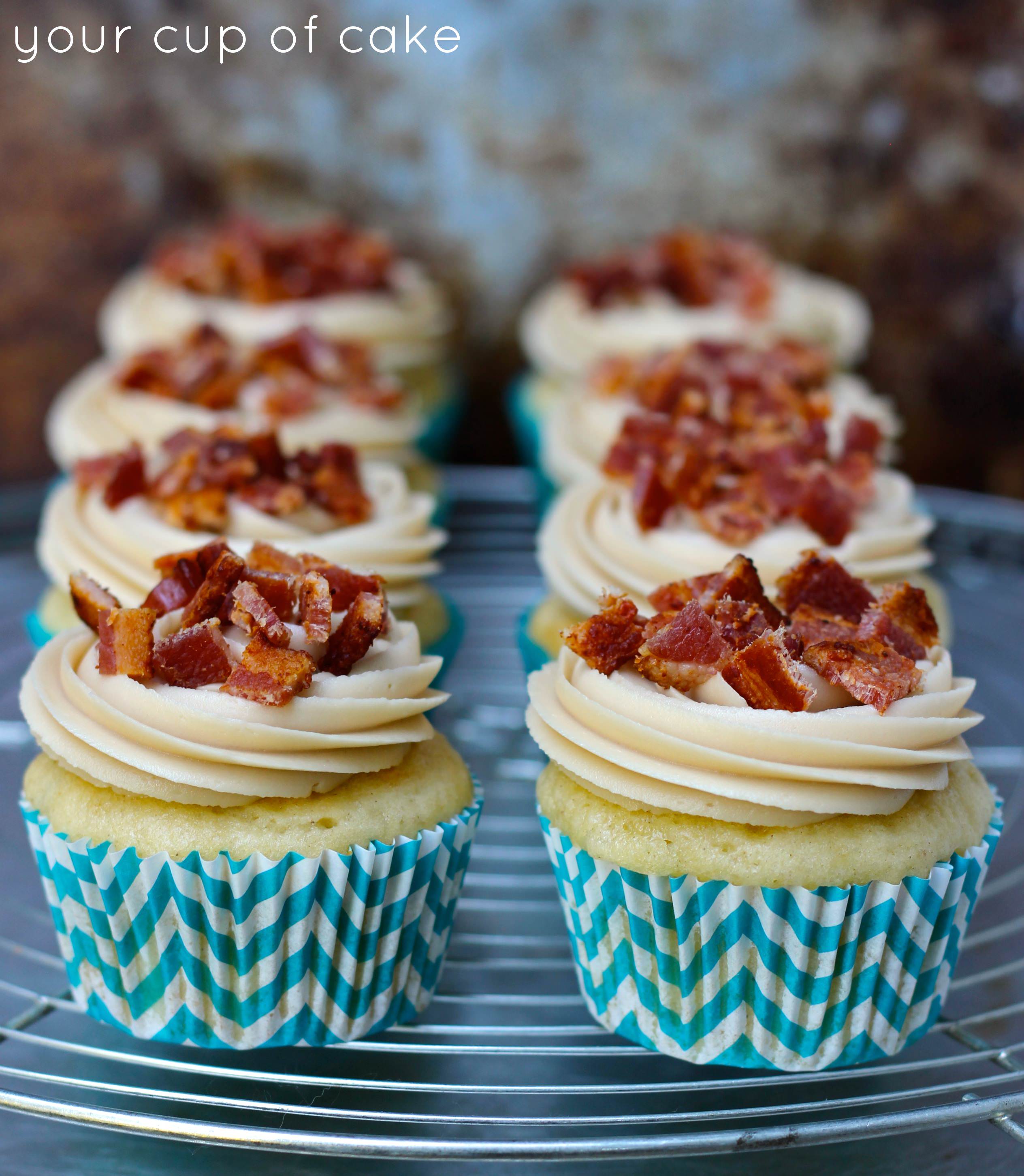 Maple Bacon Cupcakes Your Cup of Cake