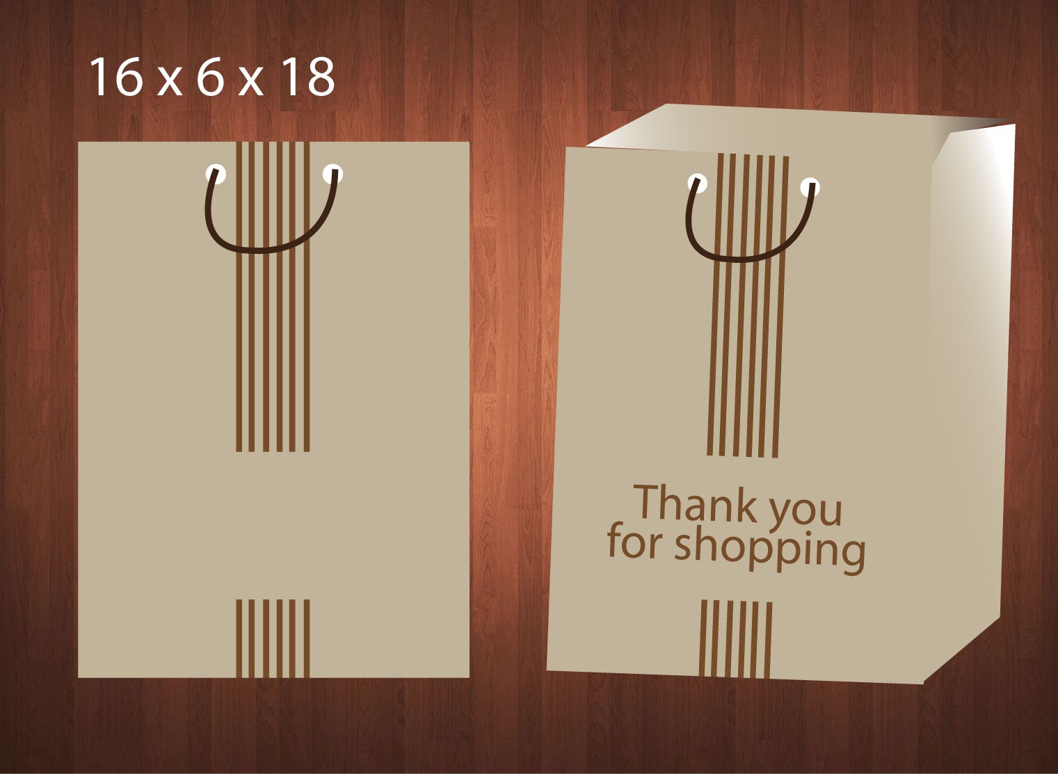 Attractive shopping bag designs Best shopping bag design company