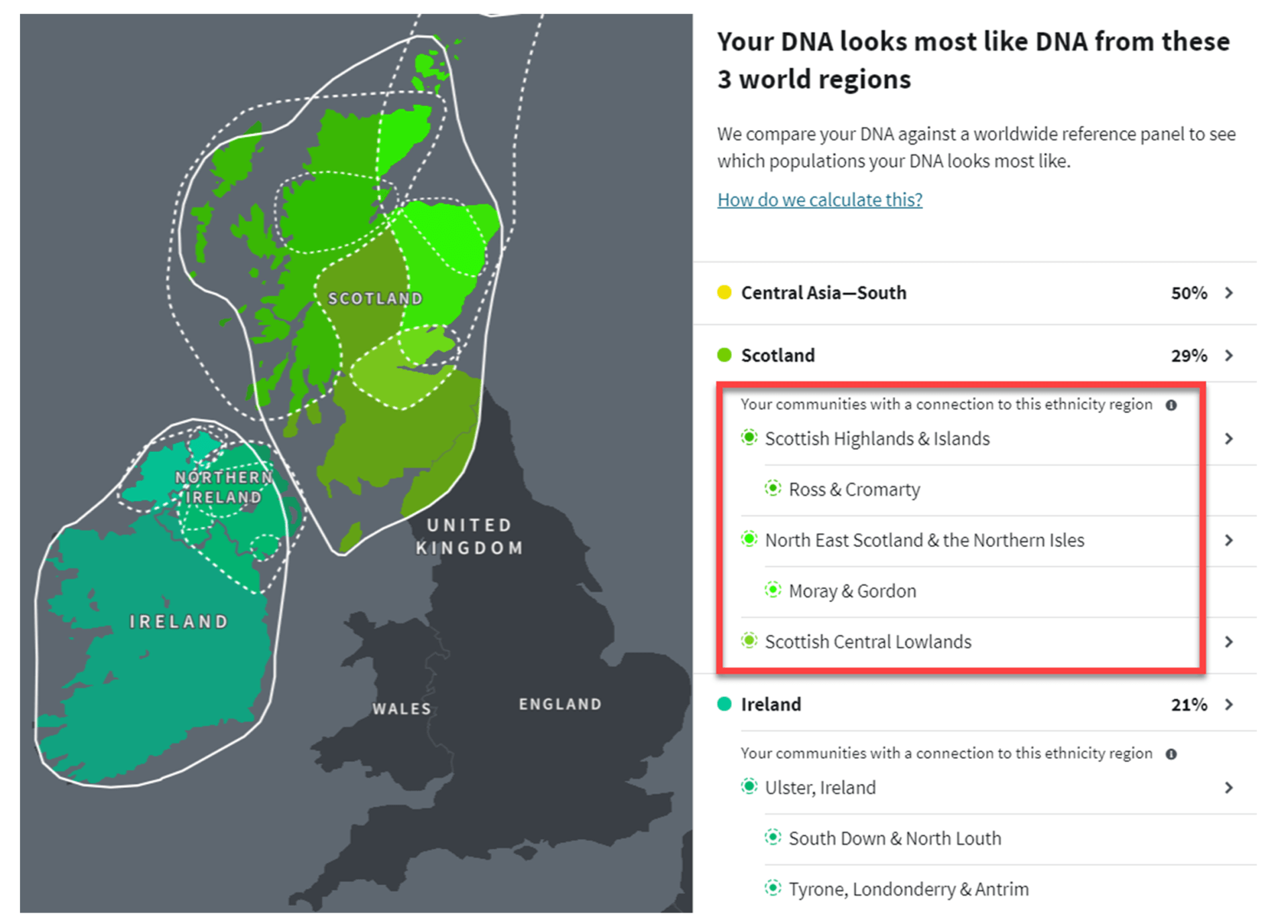 Scotland Ancestry Best DNA Test for Scottish Ethnicity Percentages