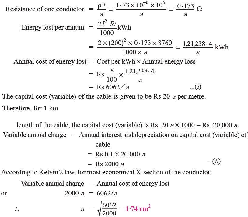 Kelvin's Law in Power System your electrical guide