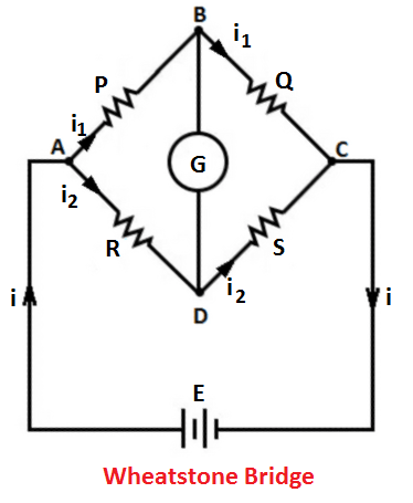 Wheatstone Bridge Circuit Theory And Principle Electrical4u
