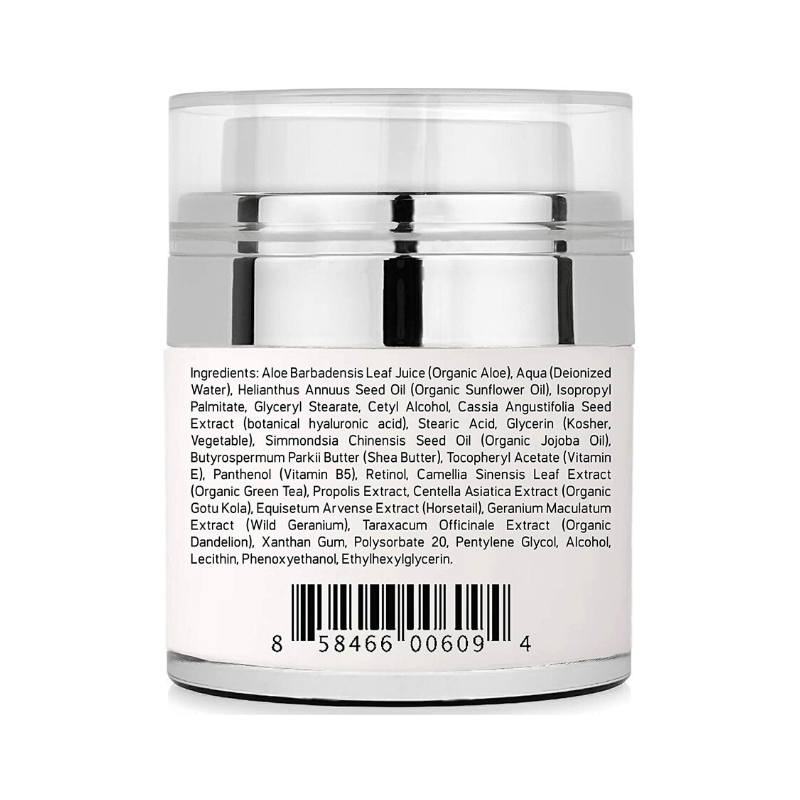 Baebody Retinol Moisturizer Cream for Face and Eye Area With Retinol