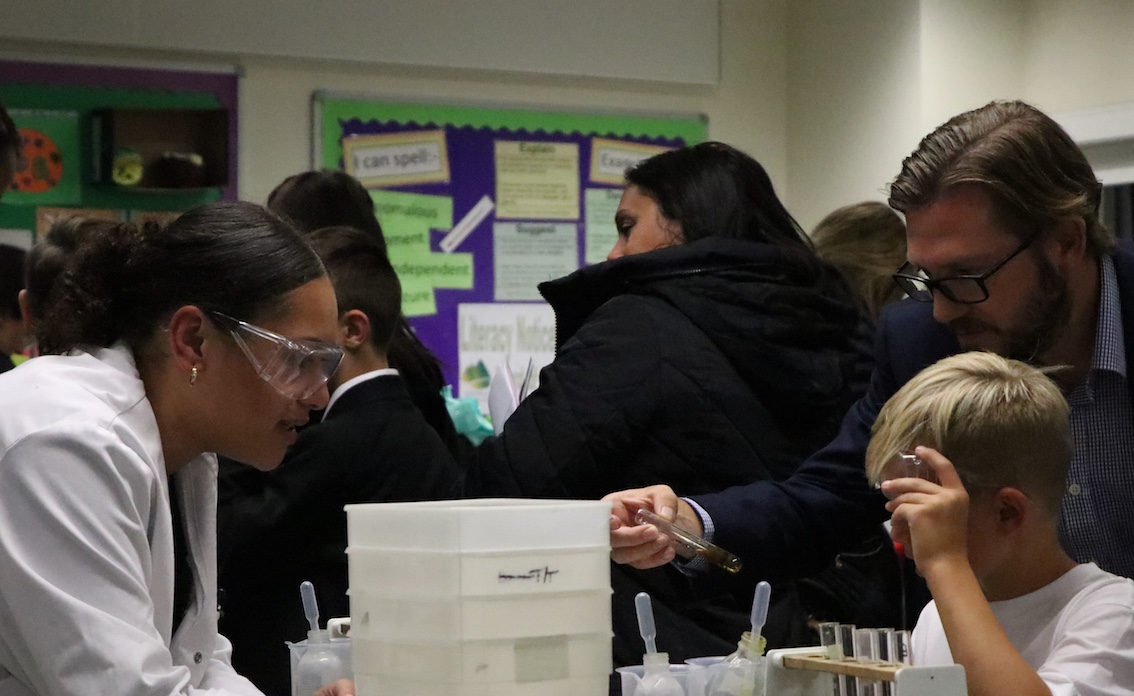 Parents flock to open evening at transformed St John's Your Harlow