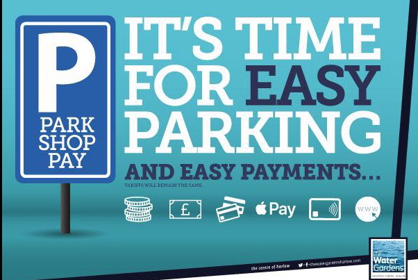 Water Gardens introduce new parking system Your Harlow