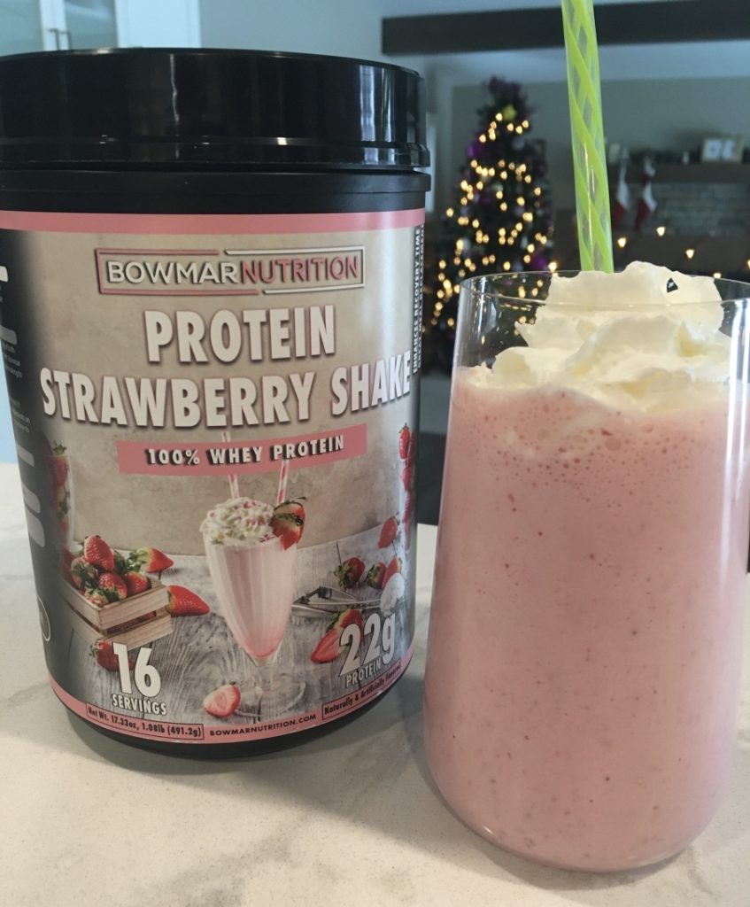 Strawberry Protein Shake Inertia Fitness and Nutritional Coaching