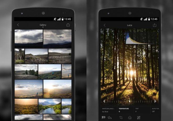Scaricare GRATIS Adobe Lightroom per Android