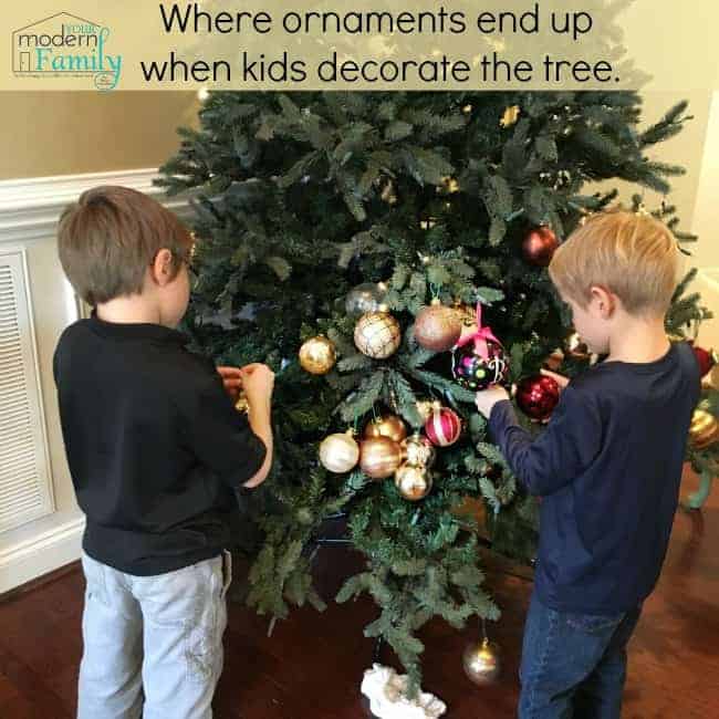 Why we have two Christmas Trees Your Modern Family