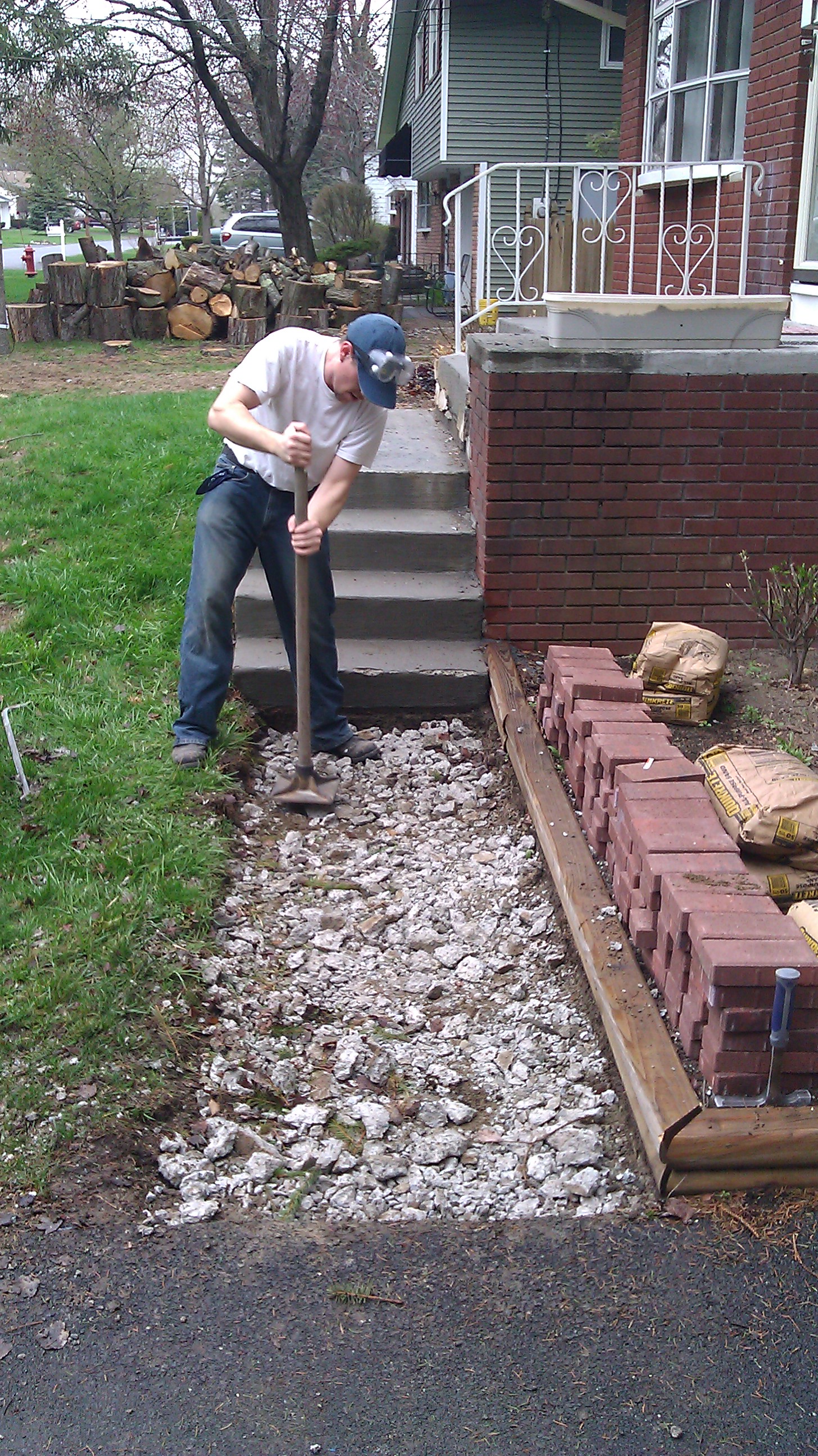 Concrete Walkway Replacement | Parkview Landscaping & Home Improvement