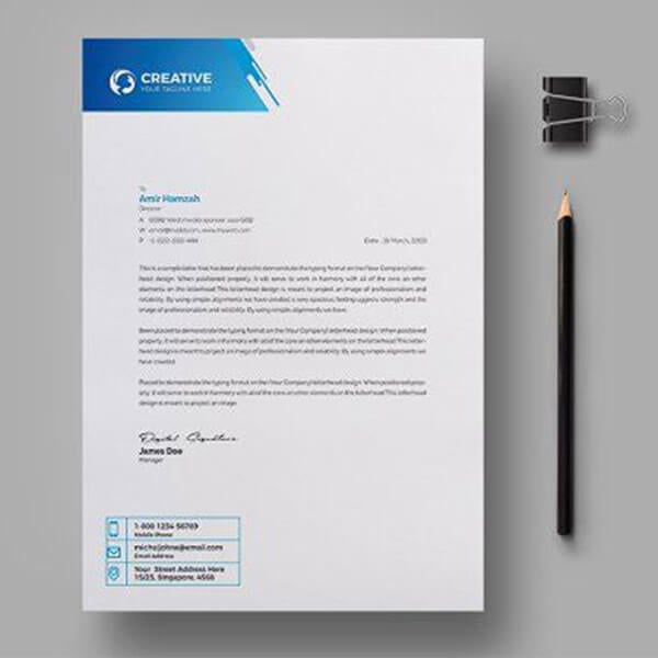 Buy Customized Printed Letterheads Online in India yourPrint