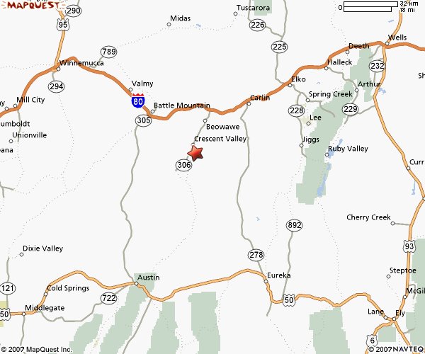 NV009 Crescent Valley, Nevada